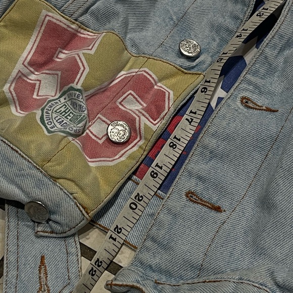 90’s Vintage Chewan USA Athletics Denim Jacket - Picture 4 of 14